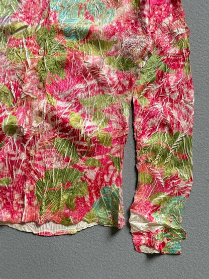 Komarov Top Blouse Shirt Small Y2K