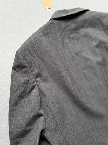 Yves Saint Laurent Vintage Double Breasted Jacket Grey