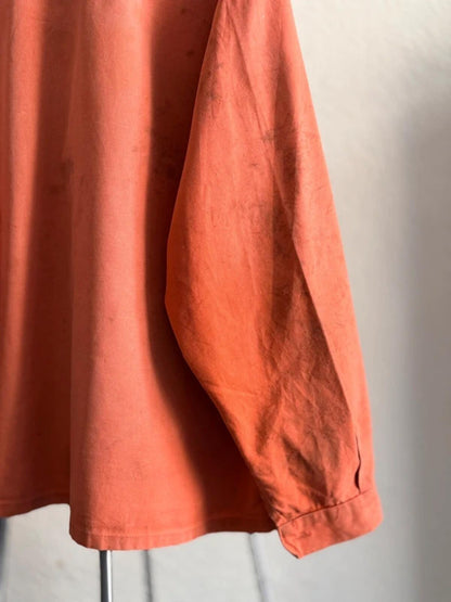 Vintage Orange French Euro Work Jacket XL