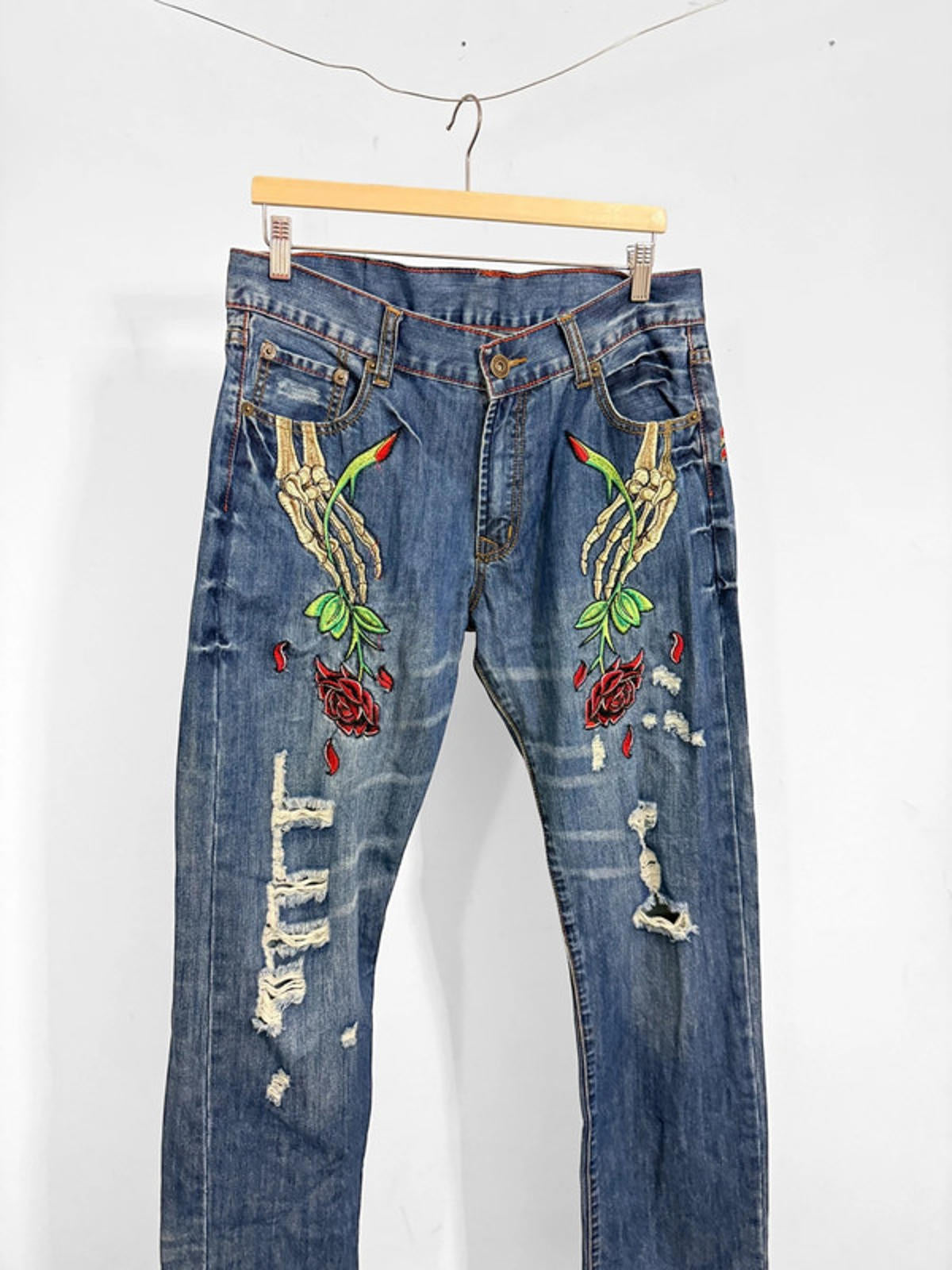 Christian Audigier Y2K Jeans 36”