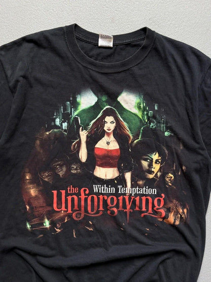 Within Temptation Rock Band T Shirt Large