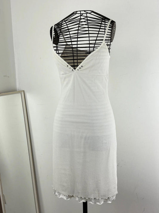 Onyx Y2K Fitted Dress Medium