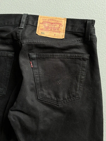 Levi’s 501 Black Made in USA 32 x 30