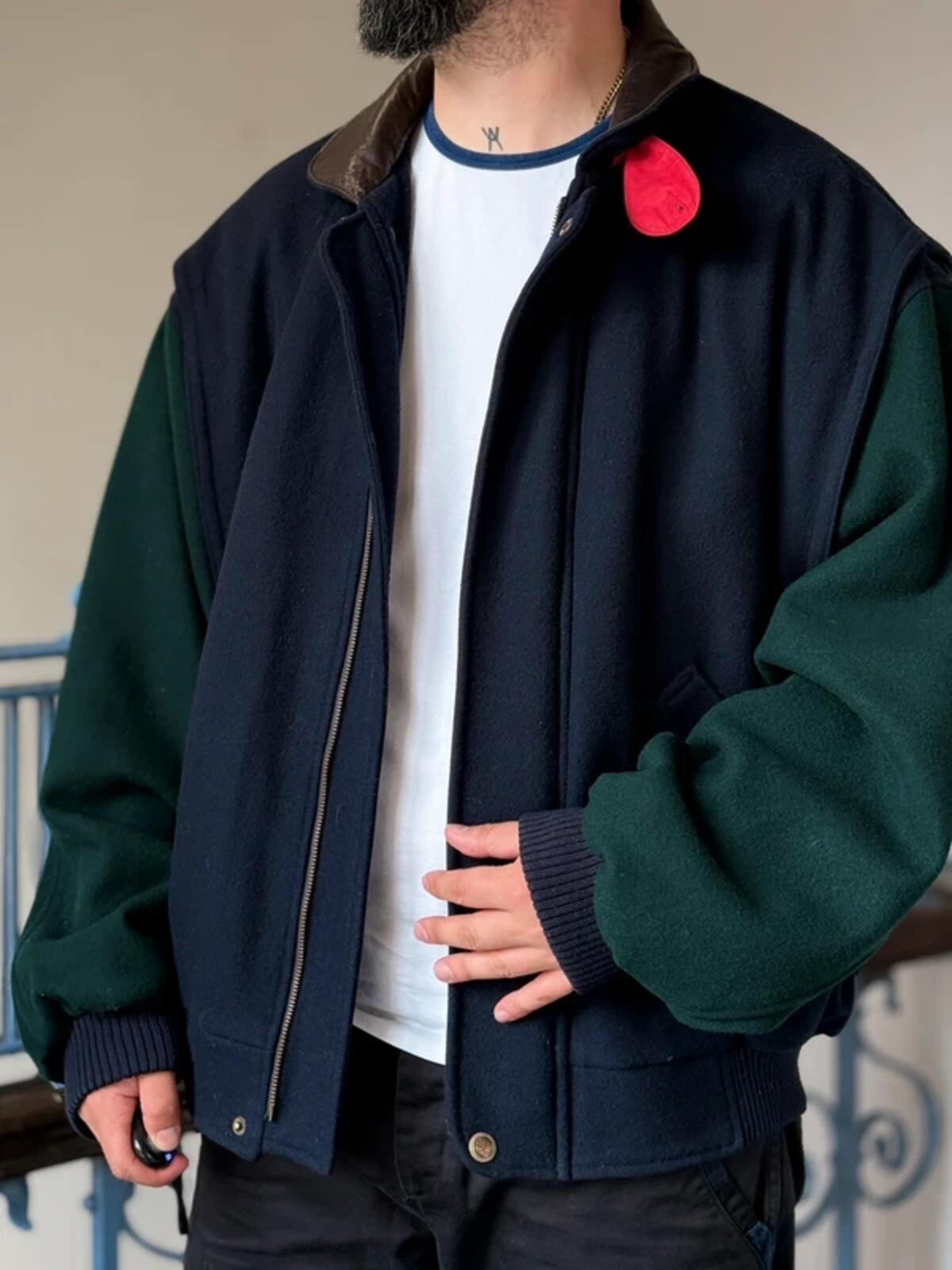 Gant Contrast Flyer Flight Jacket Bomber XL