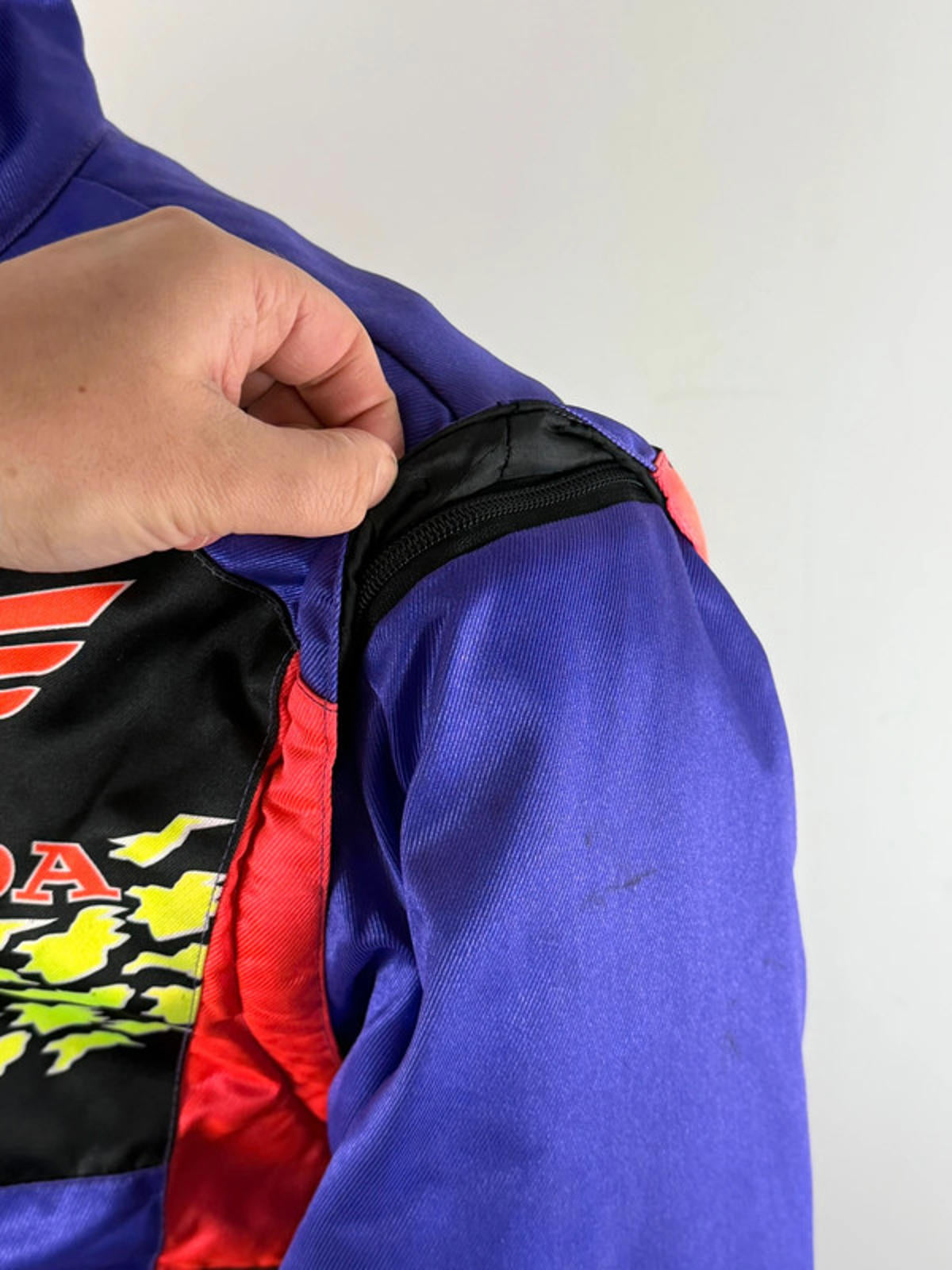 Honda Racing 90s Vintage Moto Jacket Large