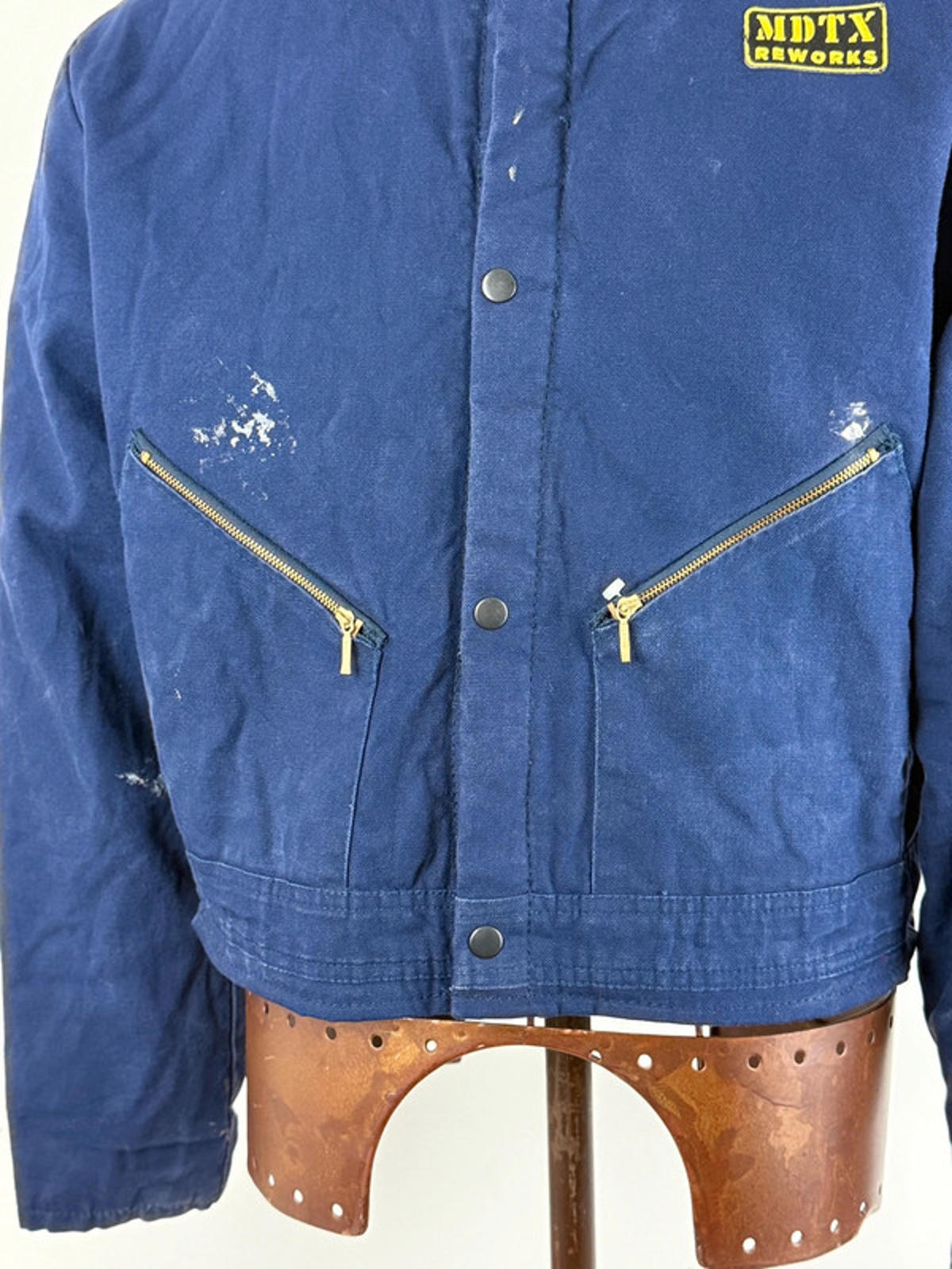 Cropped Detroit Work Jacket Padded Lining Large