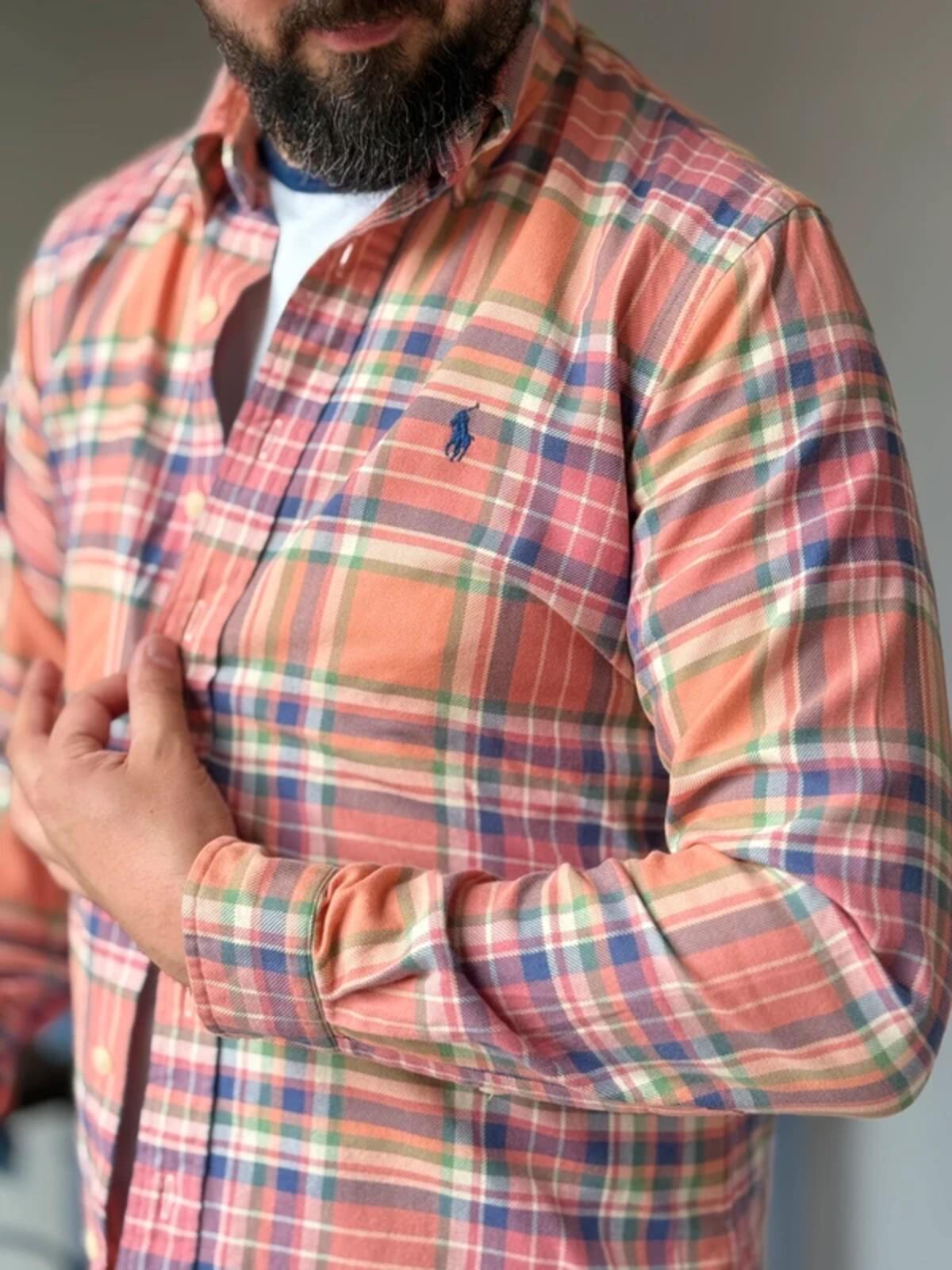 Ralph Lauren Vintage Check Flannel Shirt Medium