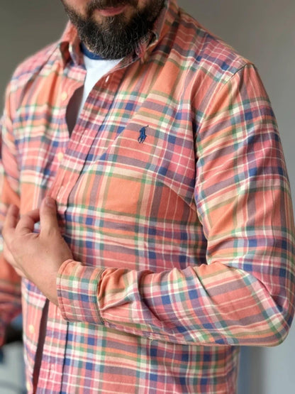 Ralph Lauren Vintage Check Flannel Shirt Medium