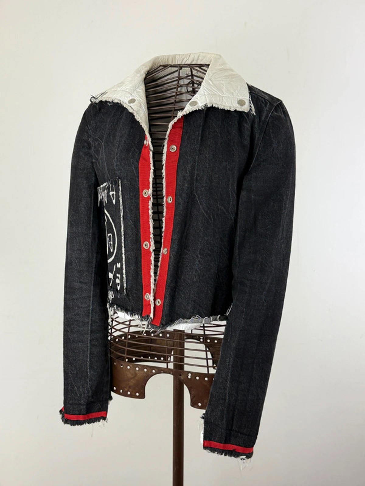 Y2K Art Cropped Jacket Size 10