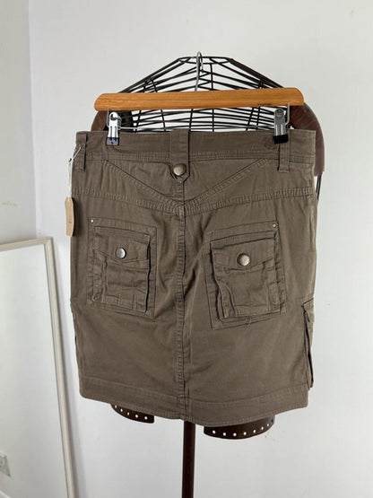 Utility Skirt Khaki Y2K Size 8