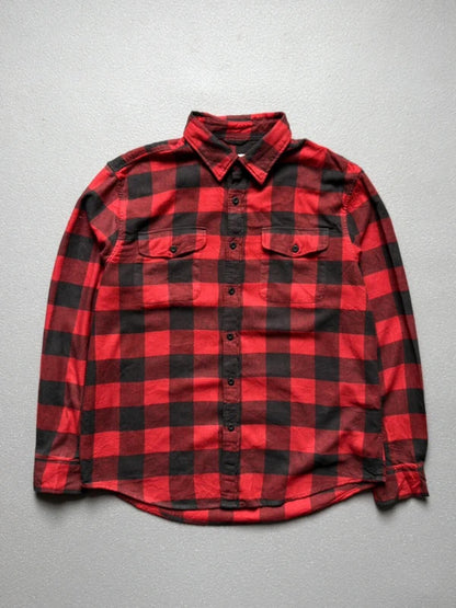 Red & Black Lumberjack Flannel Shirt Large American Eagle