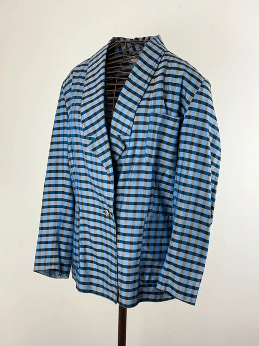 Gianfranco Ferre Vintage Checked Blazer Size 12