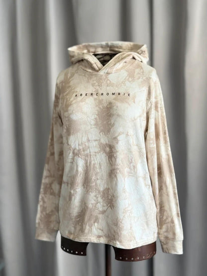 Abercrombie Pullover Hoodie Beige 14 Years