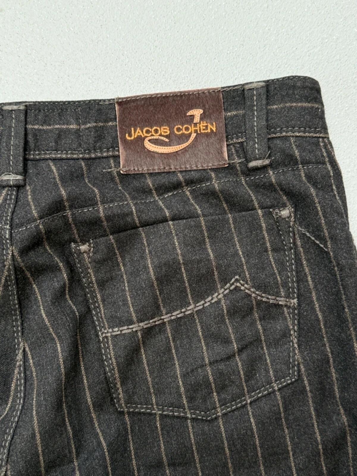 Jacob Cohen Luxury Wool Pinstripe Trousers 38”