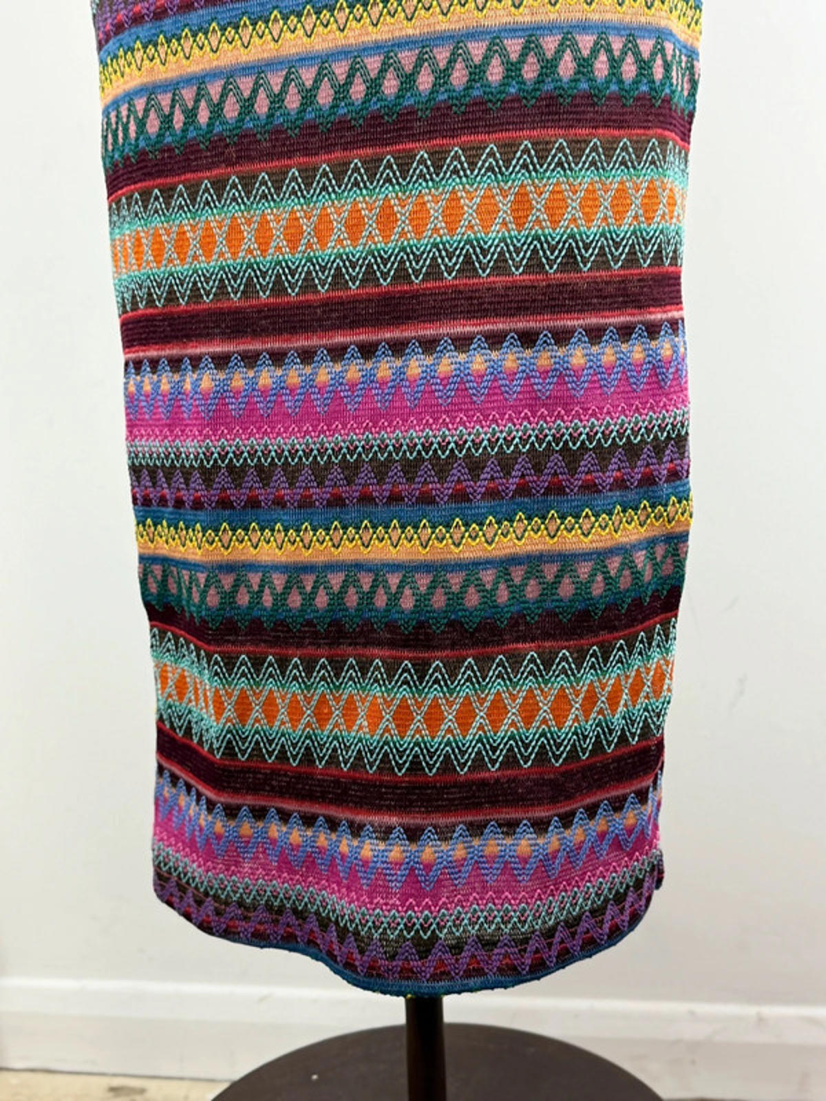 90s Sleeveless Long Woven Dress Medium