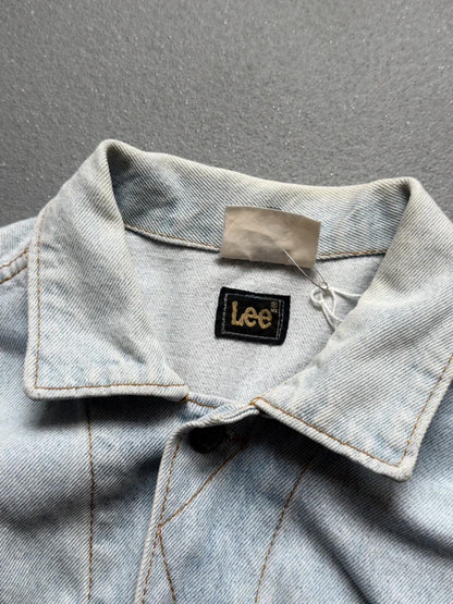 Lee Rider Jacket Medium 80s Vintage Light Blue