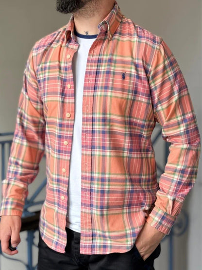 Ralph Lauren Vintage Check Flannel Shirt Medium