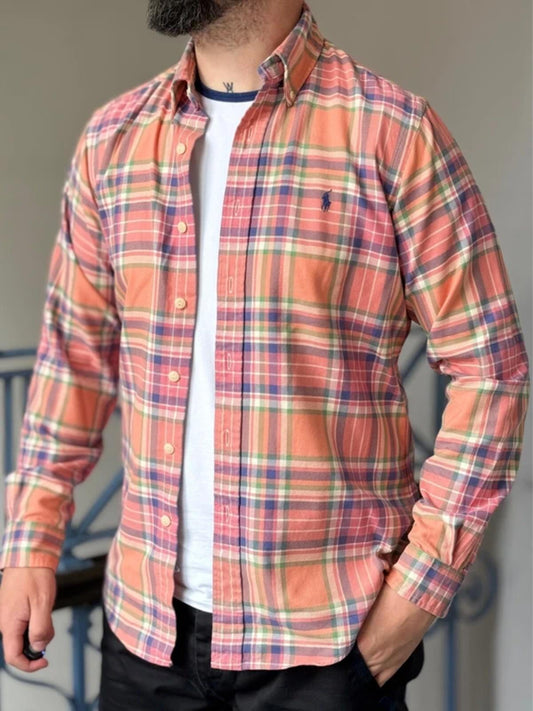 Ralph Lauren Vintage Check Flannel Shirt Medium