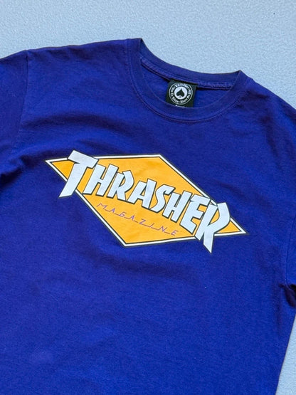 Thrasher Skateboarding Purple T Shirt Medium Mens