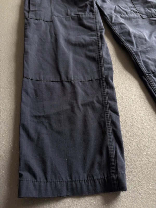 Ripstop Combat Cargo Trousers – Navy – Military Style – W28 L28