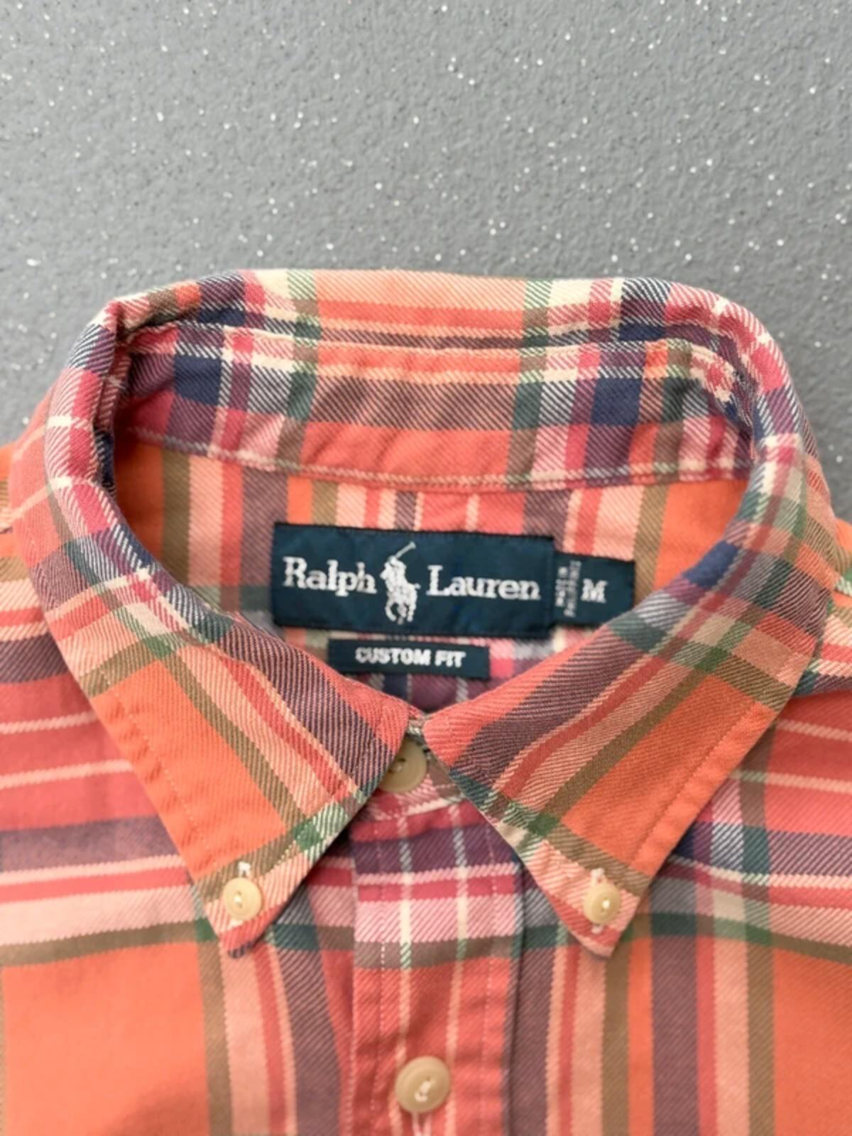 Ralph Lauren Vintage Check Flannel Shirt Medium