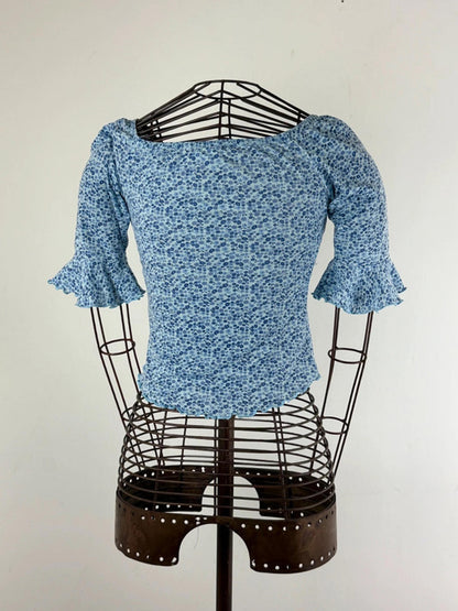 Pimkie Cropped Puff Sleeve Blouse 8 / 10