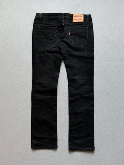 Levi’s 557 Low Rise Bootcut Black Ladies Jeans 30”