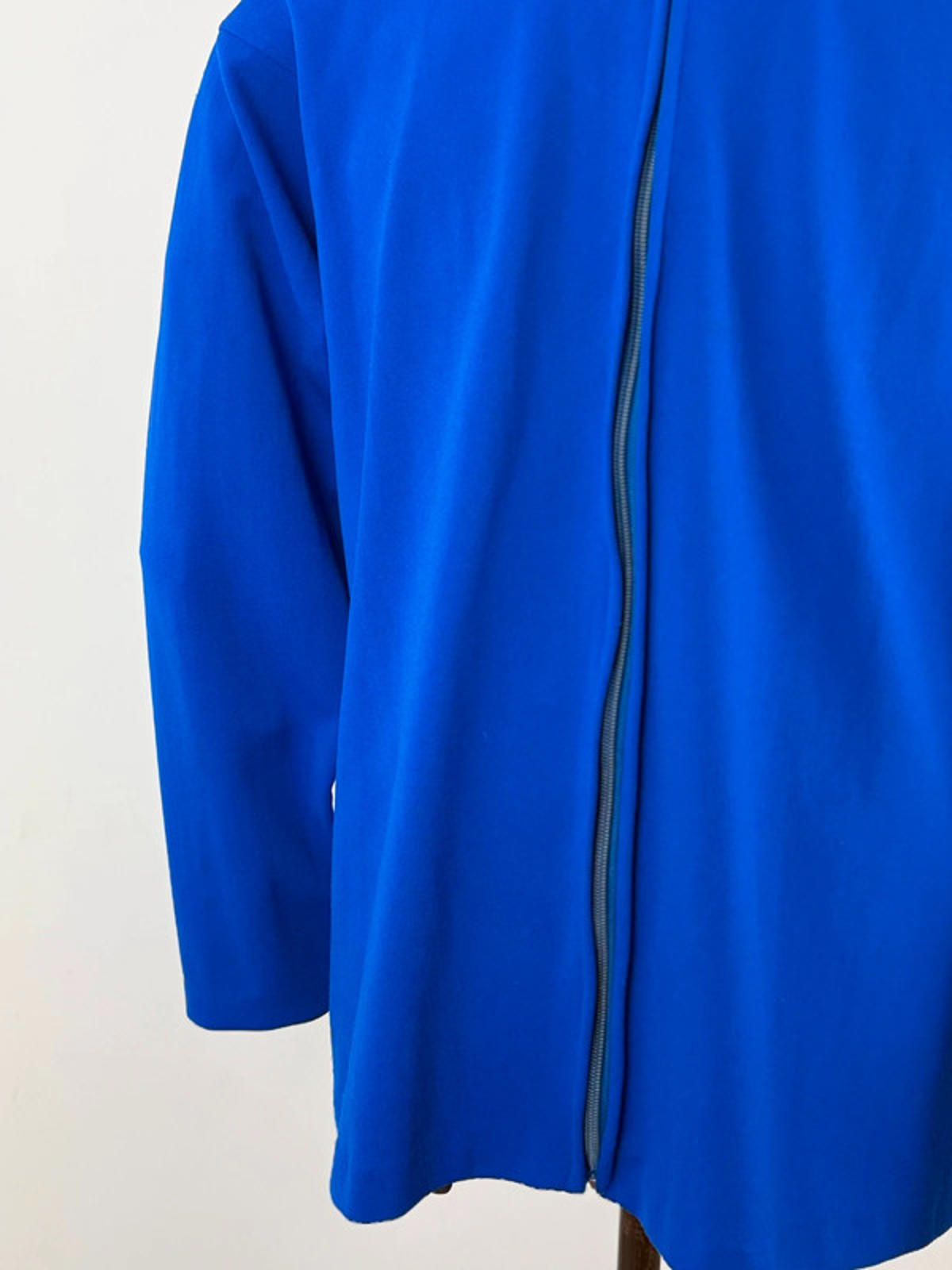 1970s Track Jacket Full Zip Royal Blue Large