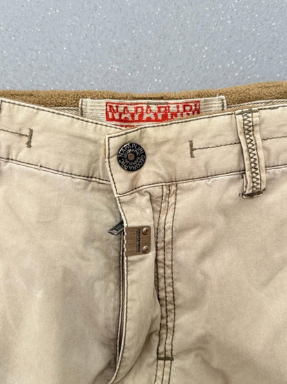 Napapijri Khaki Cargo Trousers 34”
