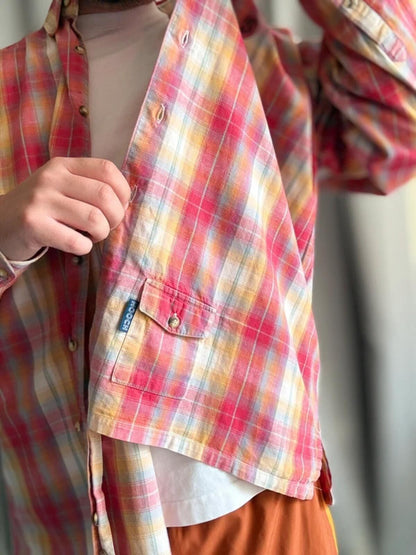 Hooch 90s Raver Check Shirt 2XL