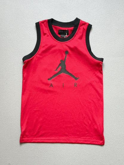 Air Jordan Red Black Basketball Jersey Small