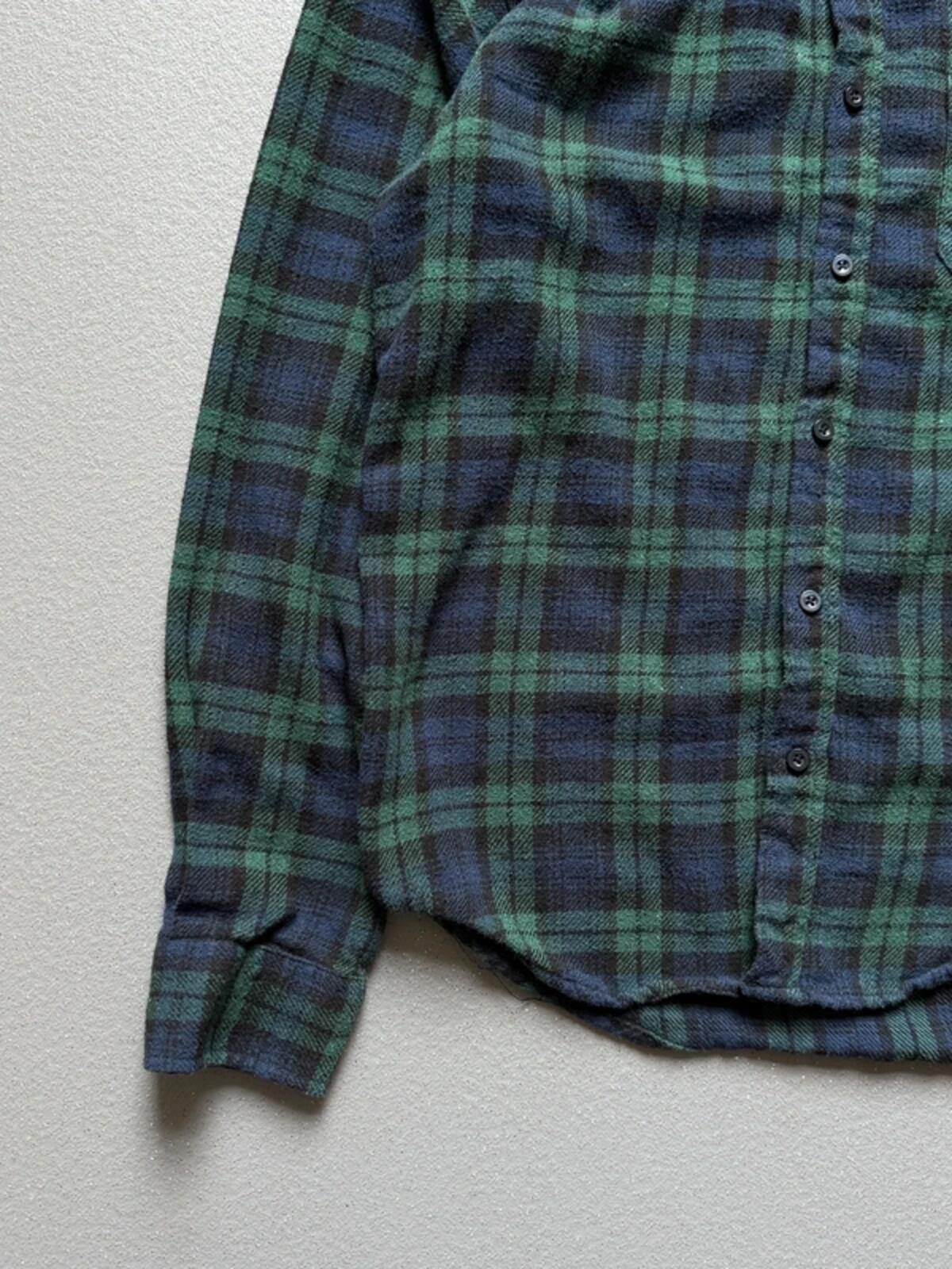 Aeropostale Y2K Flannel Shirt Hoodie Medium