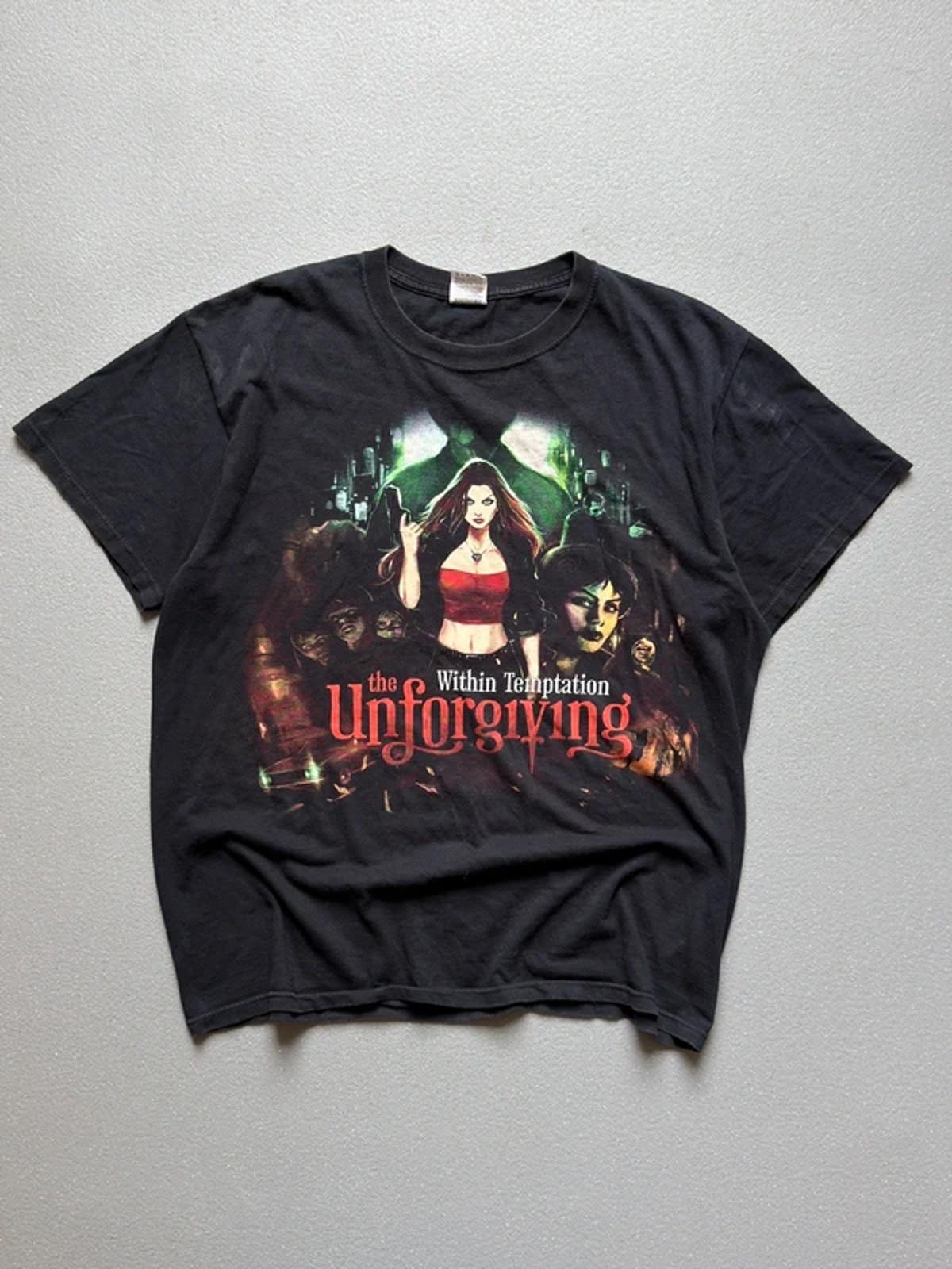 Within Temptation Rock Band T Shirt Large