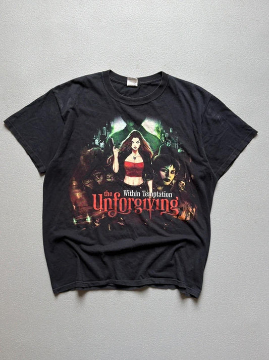 Within Temptation Rock Band T Shirt Large