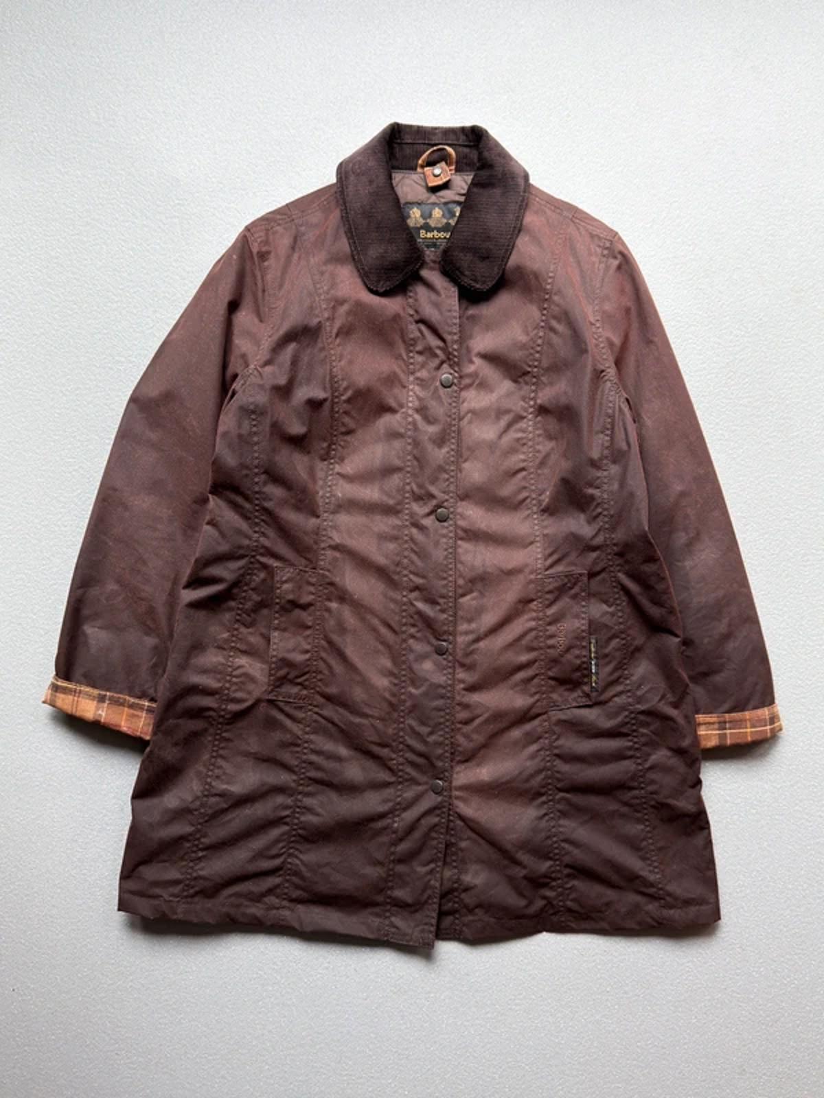 Barbour Belsay Wax Jacket Ladies Size 18