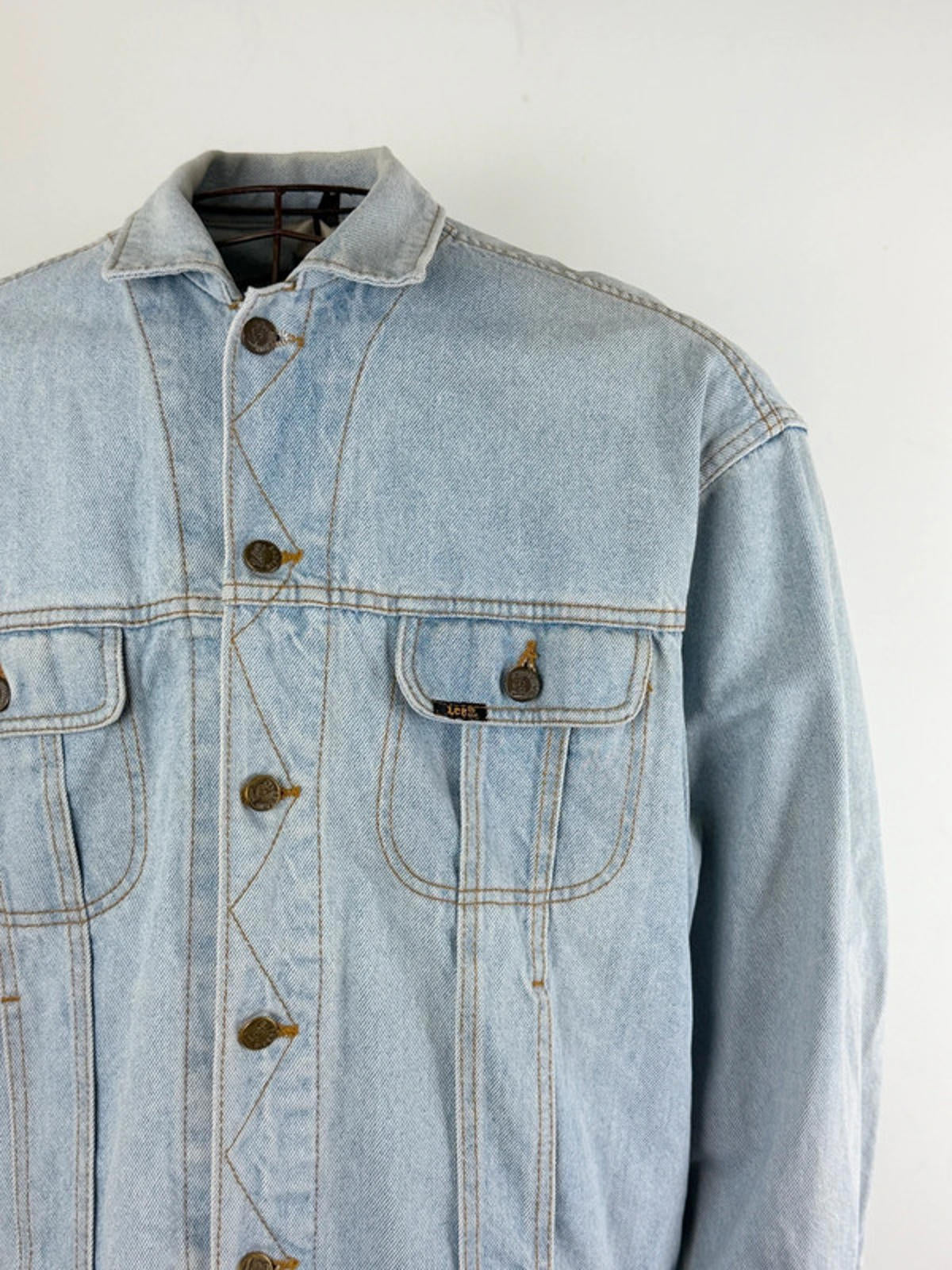 Lee 80s Stonewash Denim Rider Jacket Medium