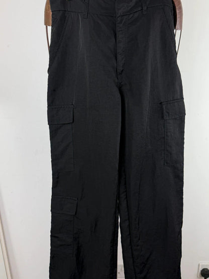 Y2K Baggy Cargo Nylon Trousers Size 10