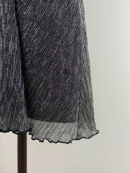 Metallic Backless Dress Size 4 Y2K Miss Selfridge