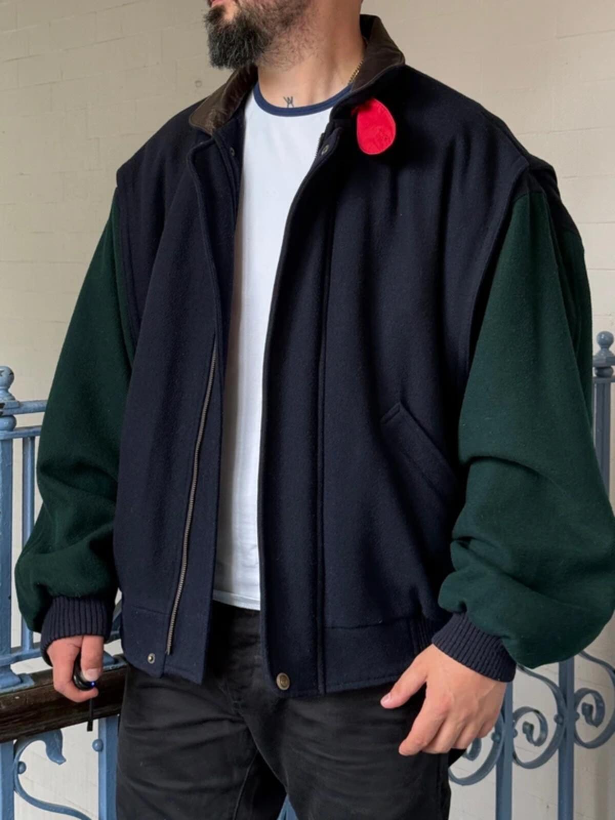 Gant Contrast Flyer Flight Jacket Bomber XL