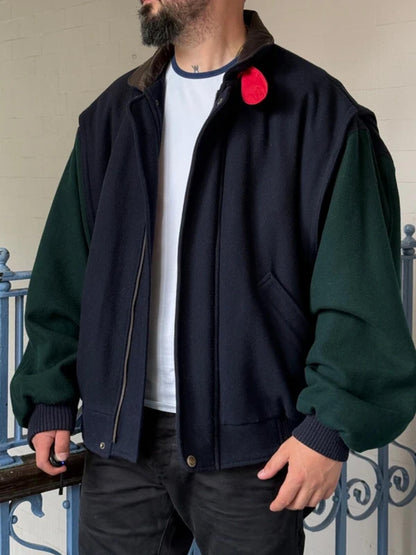 Gant Contrast Flyer Flight Jacket Bomber XL