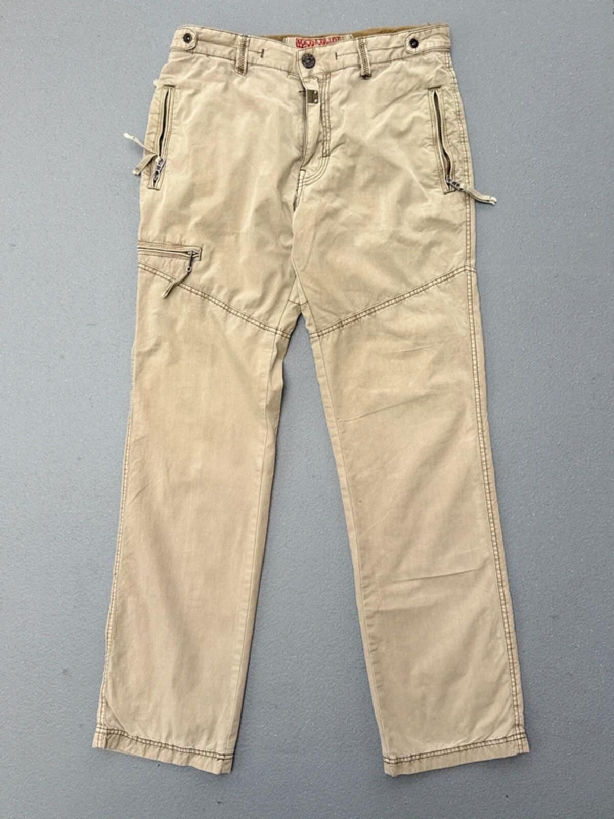 Napapijri Khaki Cargo Trousers 34”