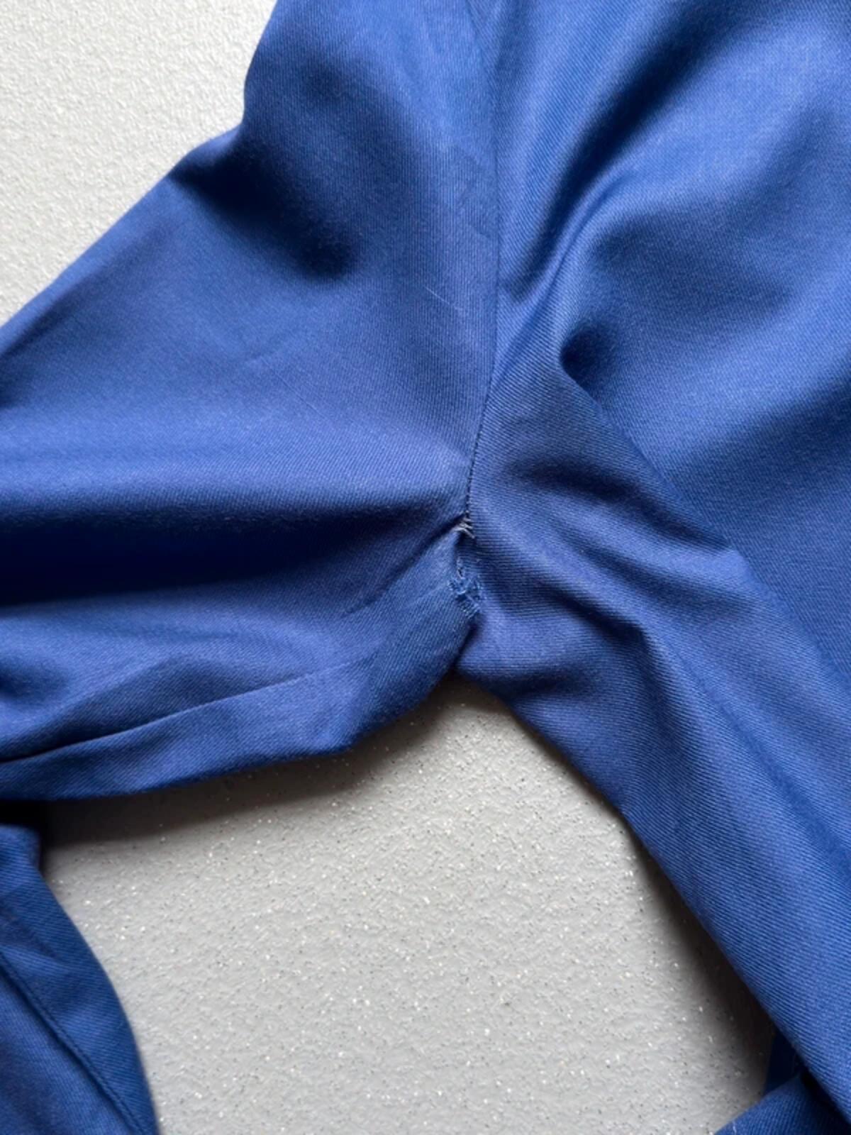Vintage Blue Euro Work Jacket Large