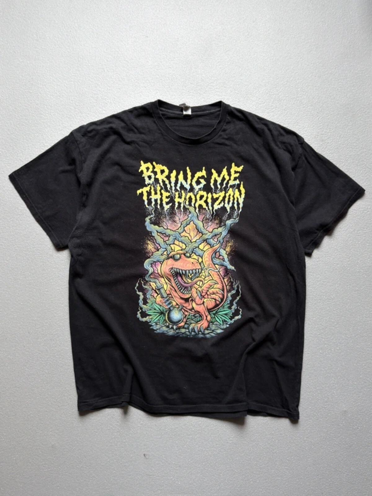 Bring Me The Horizon Dinosaur T Shirt 2XL