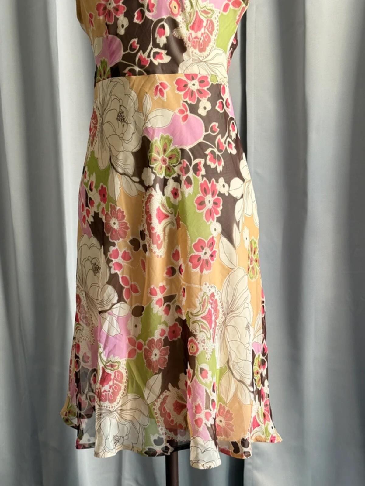 Y2K Asymmetrical Japanese Style Sleeveless Dress Size 8/10