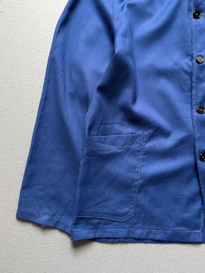 Vintage Blue Euro Work Jacket Large