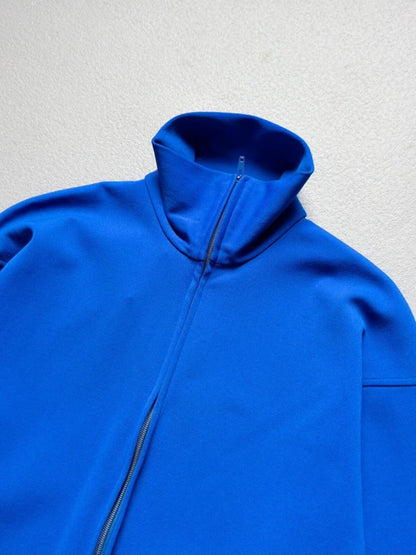 1970s Funnel Neck Sports Jacket Large