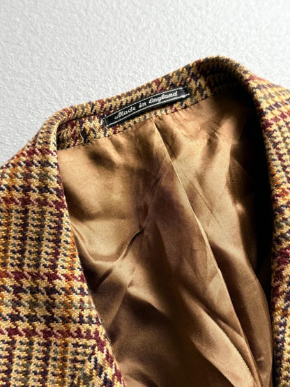 Cashmere Vintage Tweed Jacket 46” Made in England