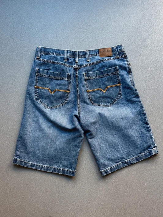 US Polo Assn Baggy Denim Shorts 38”