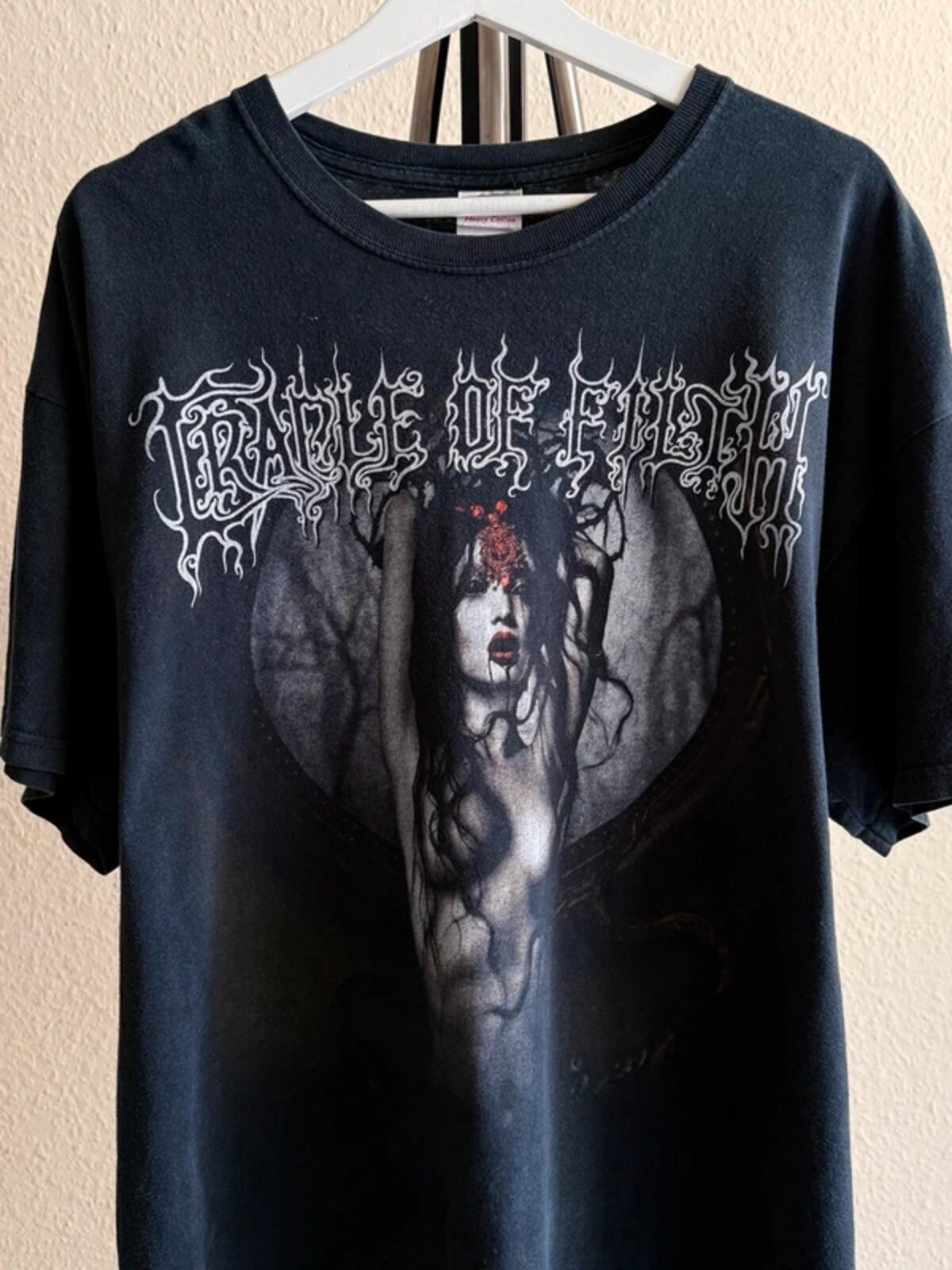 Cradle of Filth 2000s Vintage Band T Shirt XL