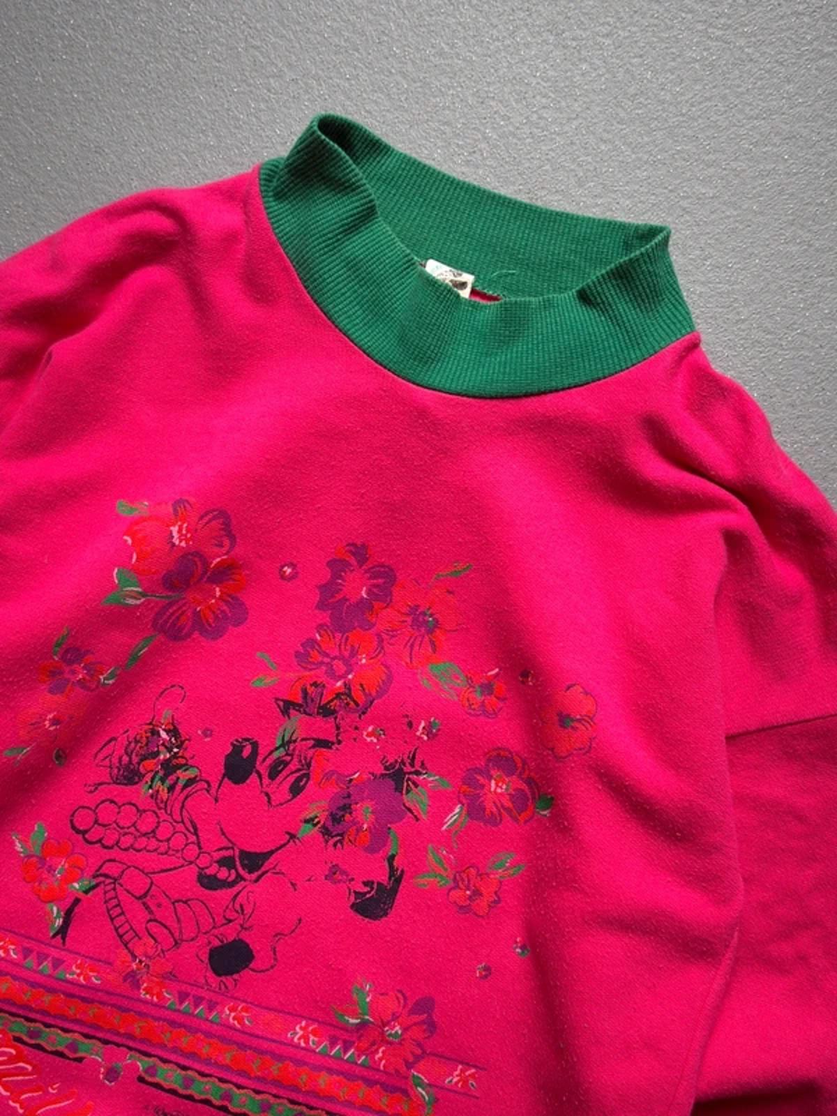 Vintage 80s Minnie Mouse Sweatshirt Large Ladies